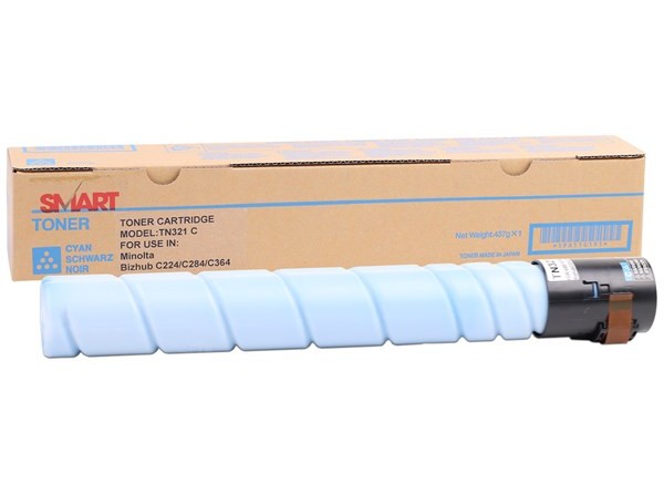 Konica Minolta TN-321 Smart Mavi Toner Bizhub C224-C284-C364